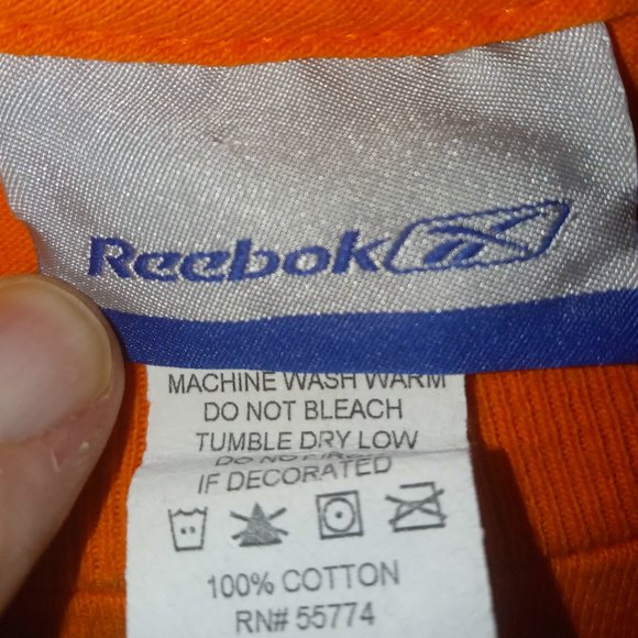NHL REEBOK PHILA FLYERS MENS FORSBERG ORANGE SHIRT SZ XL - Picture 5 of 6